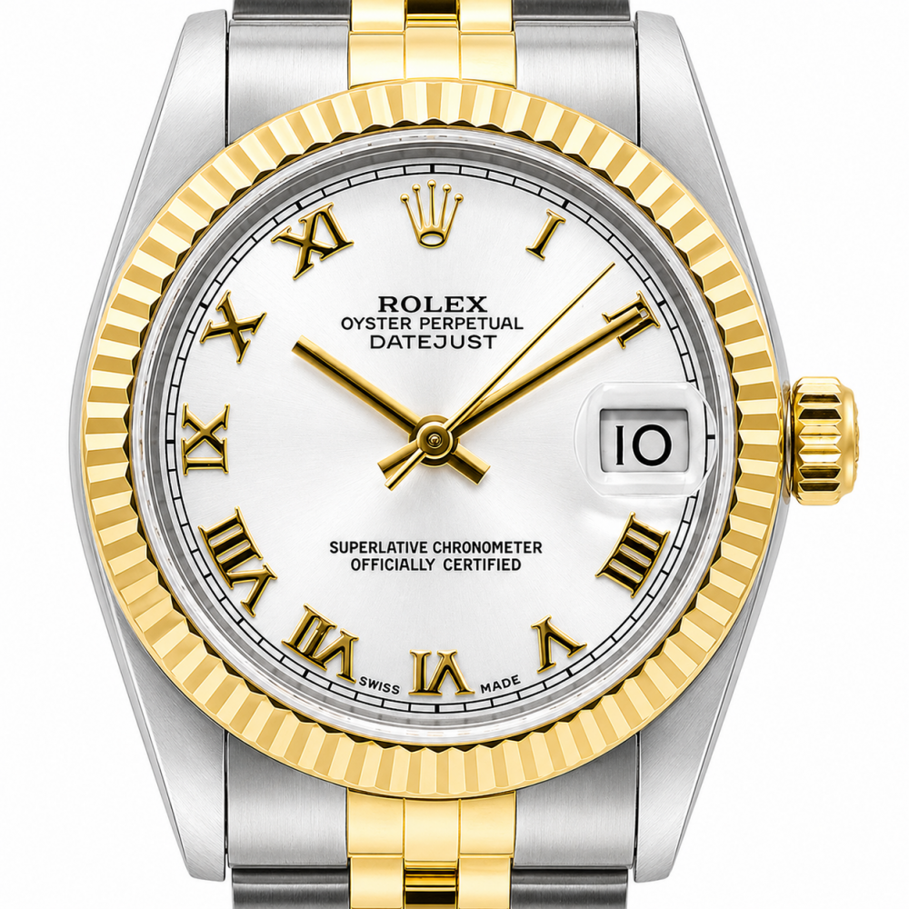 Rolex Datejust 31MM 68273 Two-Tone White Dial Watch